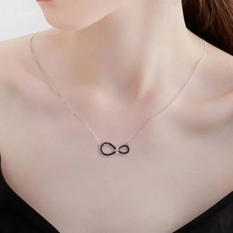 Simple Bow Necklace-5