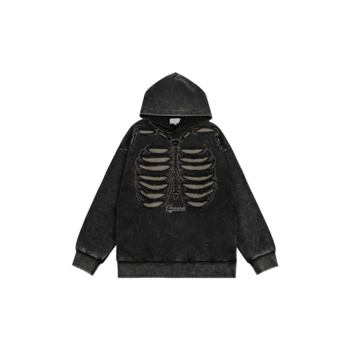 Skull Ripped Sweatshirt