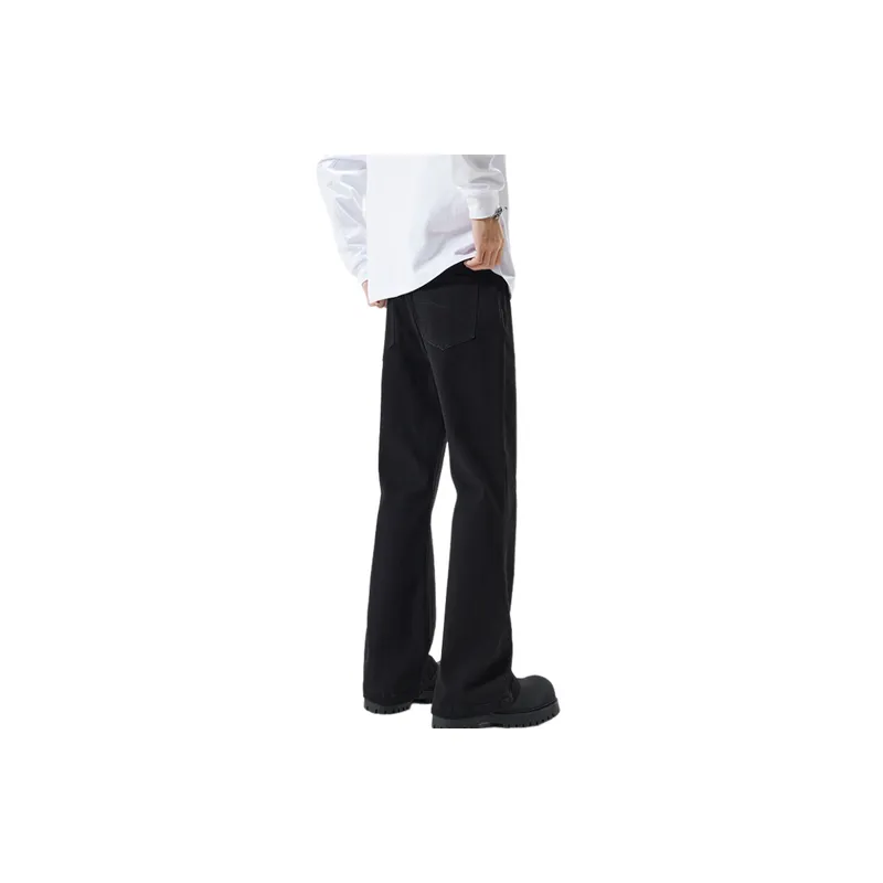 Casual Straight Leg Jeans-3