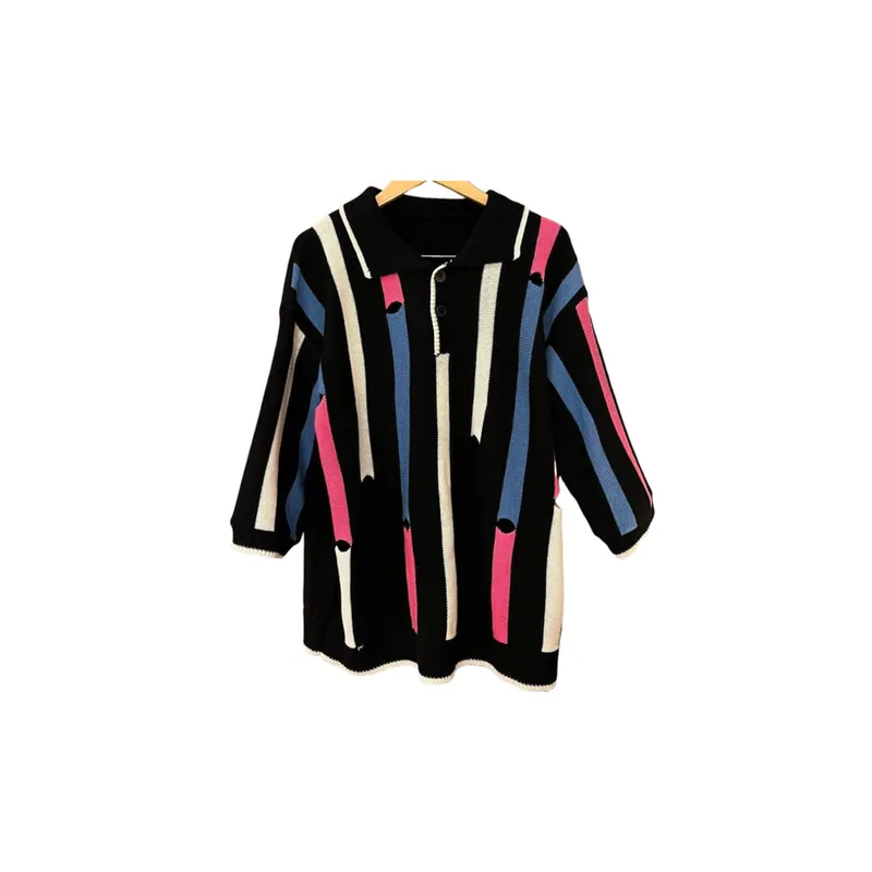 Fashionable Loose Casual Polo-0