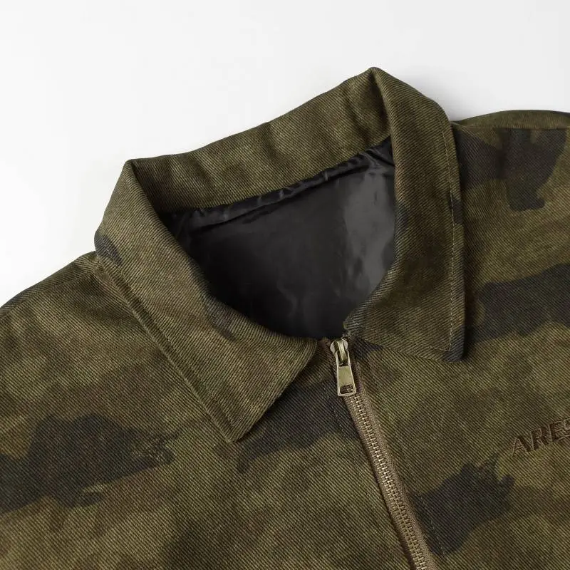 Retro Loose Camo Jacket-4
