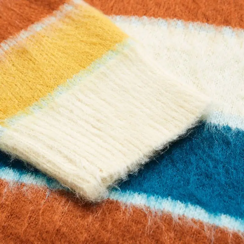 Retro Striped Sweater-8