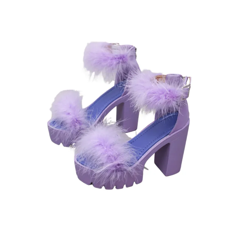 Simple Plain High Heels-0