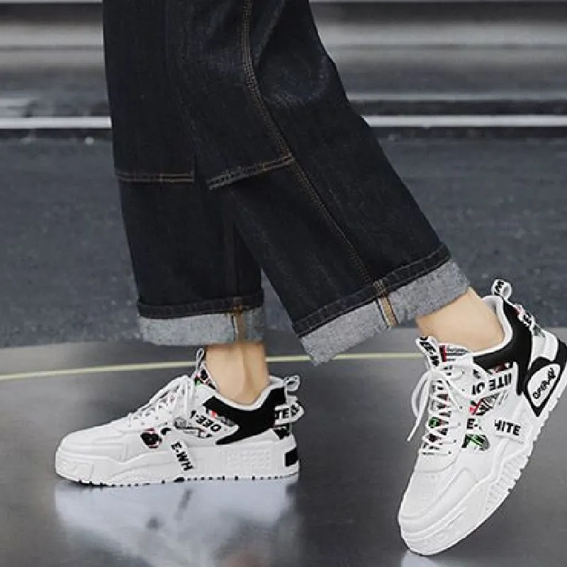 Sporty Fashionable Stylish Skateboarding Shoes-4