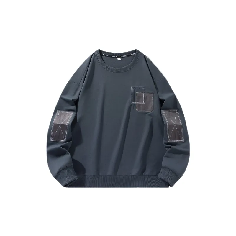 Casual Plain Polyester T Shirt-6