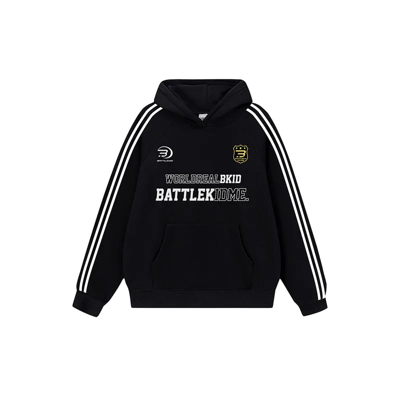 Fashionable Letter Embroidered Sweatshirt-4