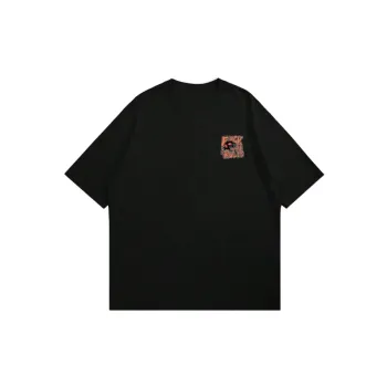 Skull Head Letter Print T Shirt