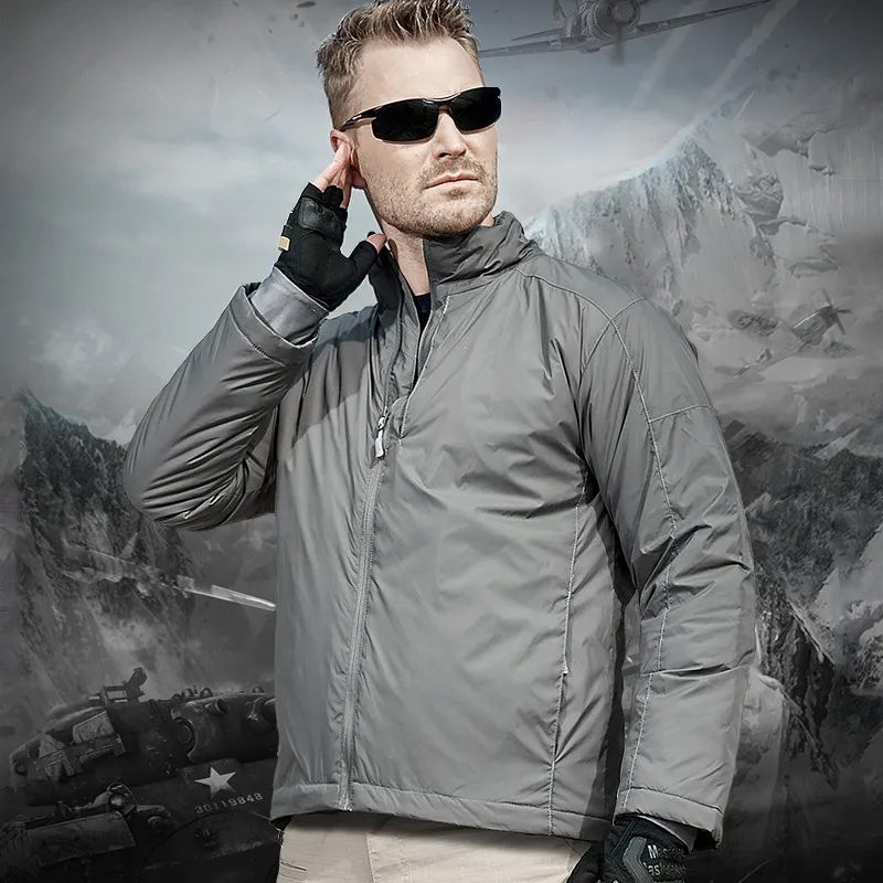 Casual Loose Nylon Quilted Jacket-1