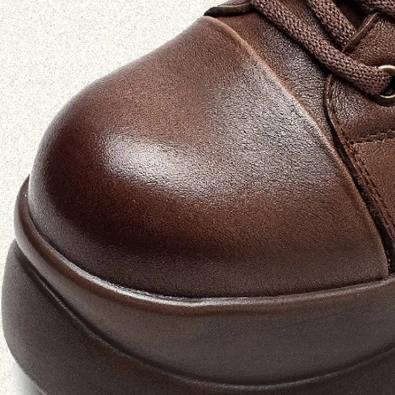 Retro Zipper Martin Boot-4