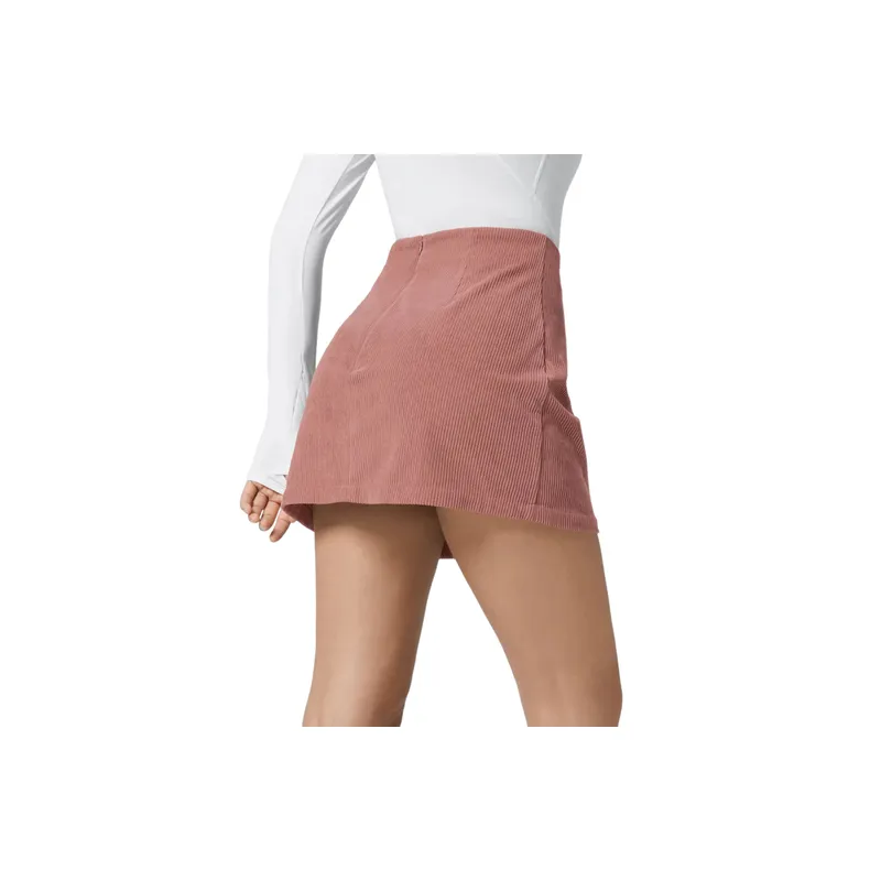 Fashionable Plain Spandex Casual Skirt Women-9