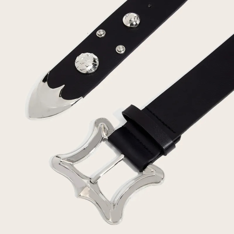 Punk Street Leather Belt-3