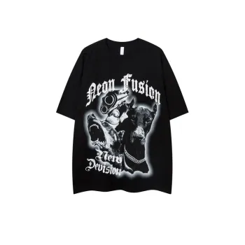 Trendy Creative Print Round Neck T Shirt