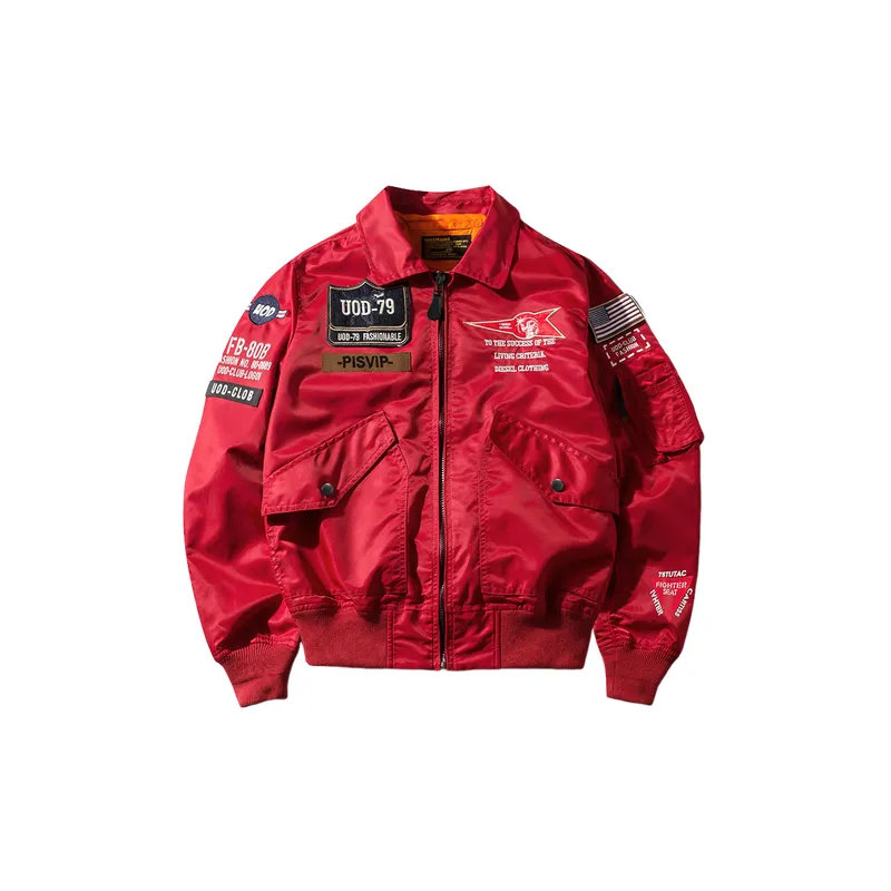 Casual Loose Nylon Jacket-6