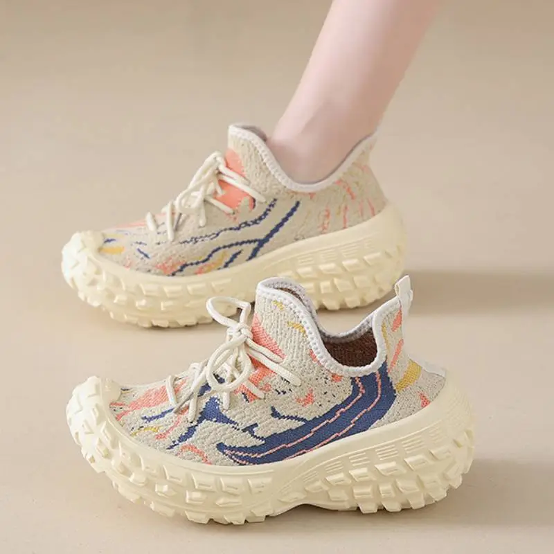 Fashion Breathable Chunky Sneakers-4