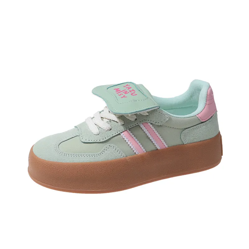 Casual Lace Up Platform Shoes-6