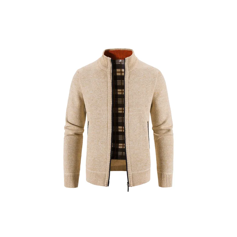 Zipper Loose Sweater-0