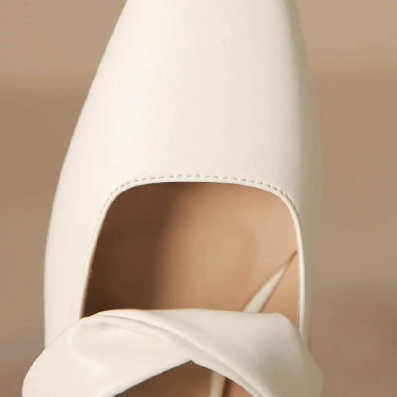 Funky Simple Mary Jane Shoes-3