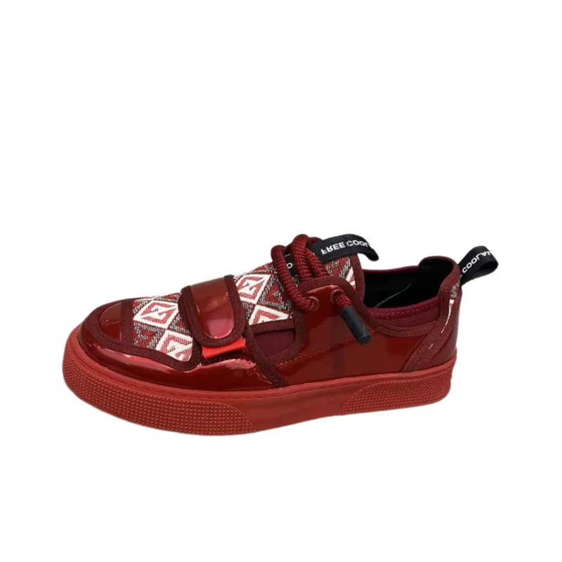 Casual Thick Soled Round Toed Sports Shoes-6