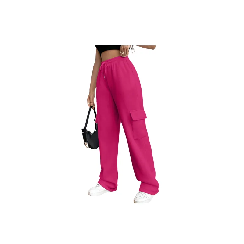 Retro Casual Knit Sweatpants-0