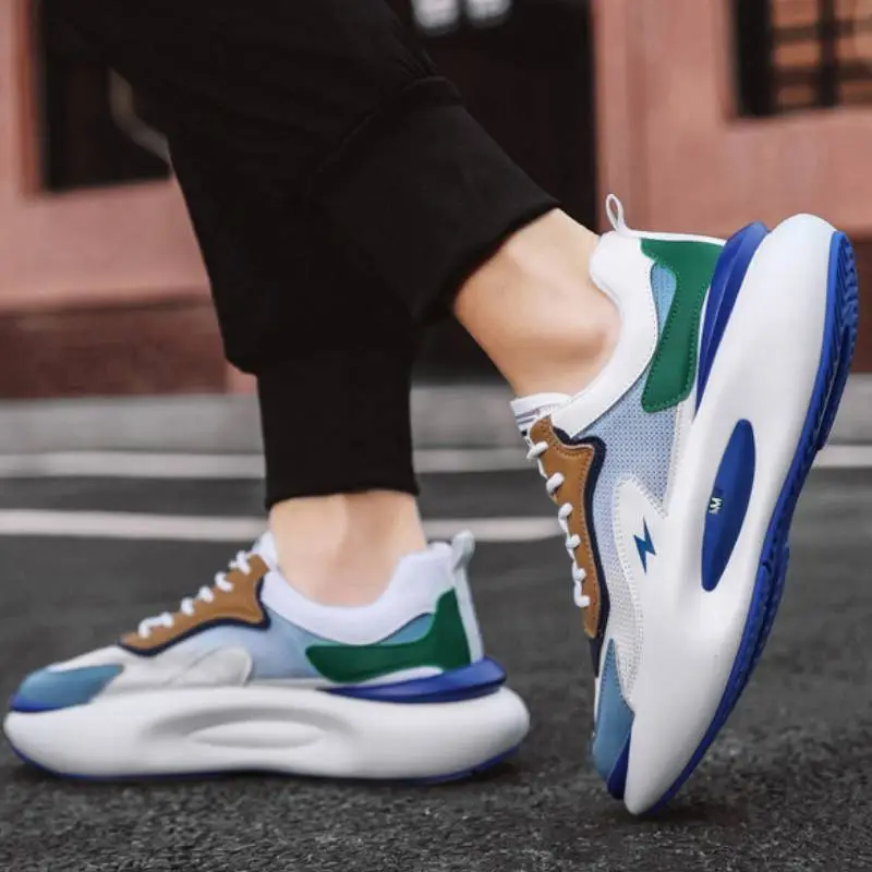 Sporty Breathable Chunky Sneakers-7