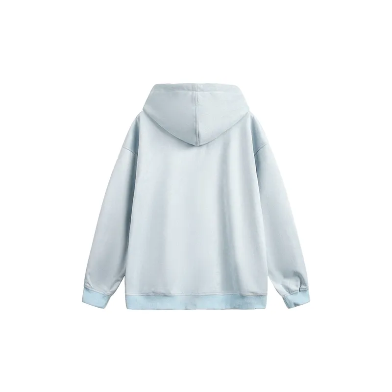 Preppy Loose Blended Synthetic Fabrics Jacket-7
