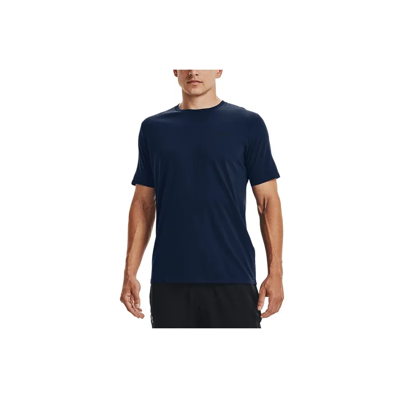 Sporty Breathable Blended Synthetic Fabrics T Shirt-3