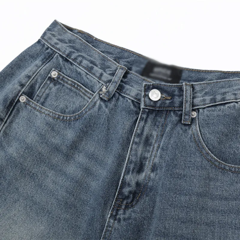 Casual Fashionable Denim Shorts-3