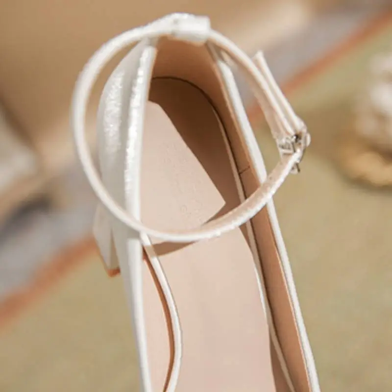 Fashionable Waterproof Mary Jane Shoes-7