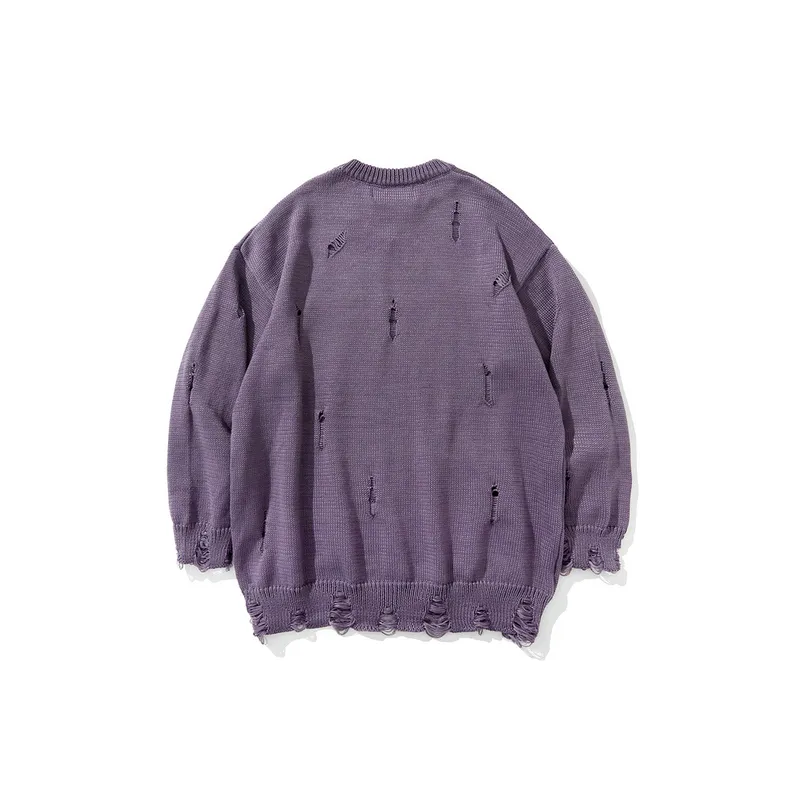 Retro Letter Fashion Knitwear-5