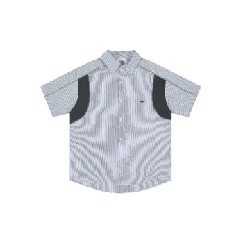 Casual Loose Blended Synthetic Fabrics Shirt Unisex
