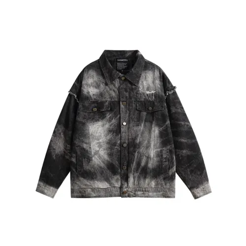 Street Design Sense Tide Brand Youth Loose Denim Jacket