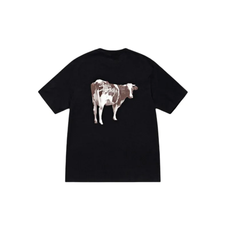 Casual Loose Cotton Blended Fabric T Shirt-3