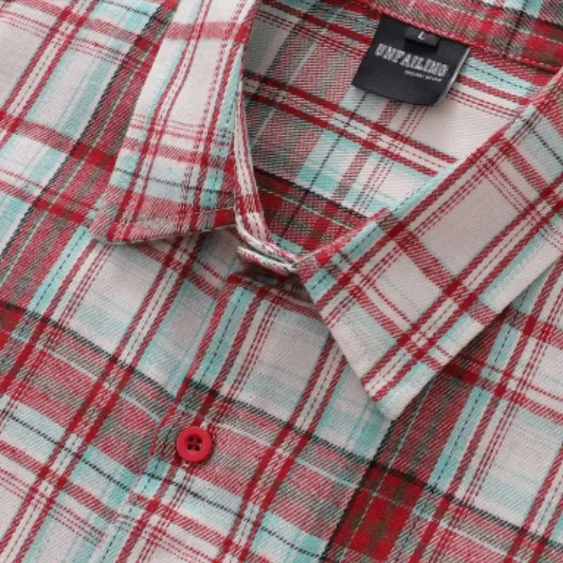 Retro Casual Cotton Shirt Unisex-6