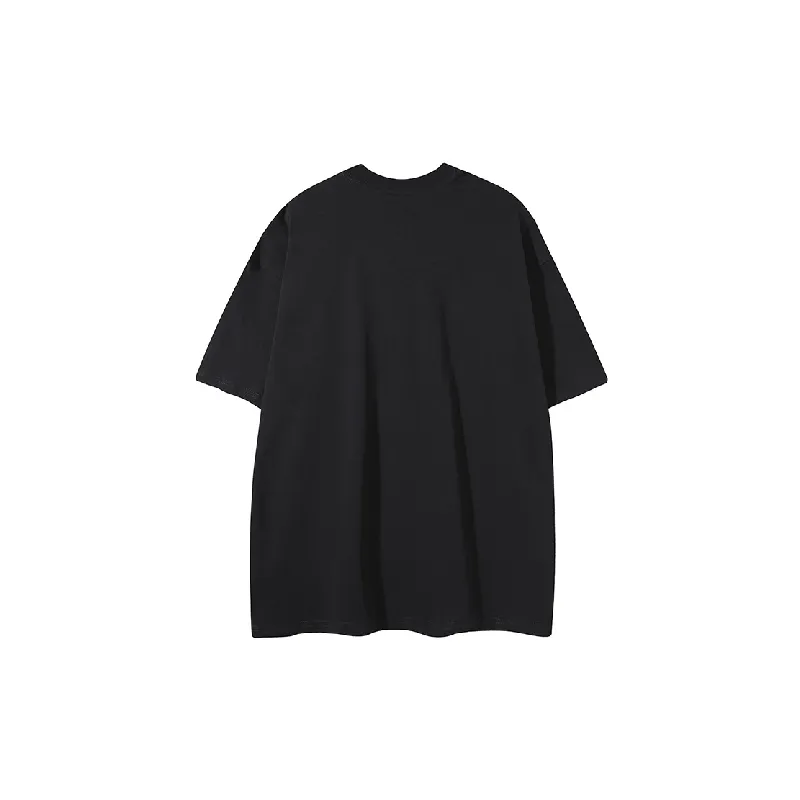 Casual Loose 100% Cotton T Shirt-5