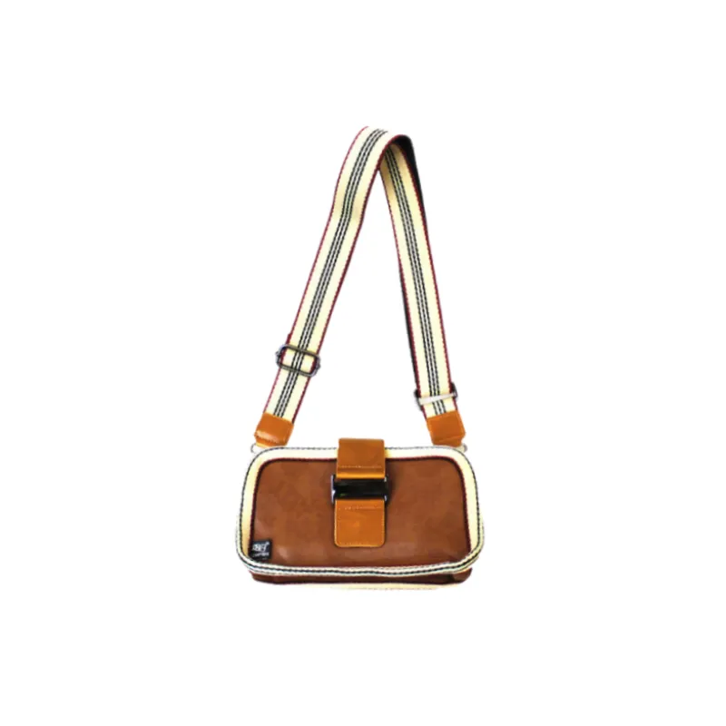 Casual Zipper Crossbody Bag