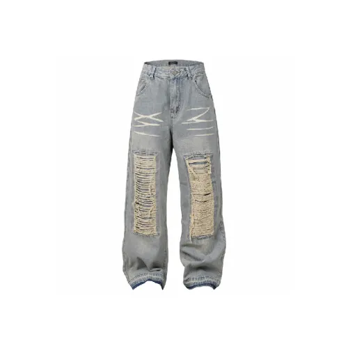 Street Casual Jeans Unisex