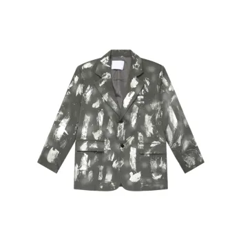 High end Hand painted Lacquer Jacket