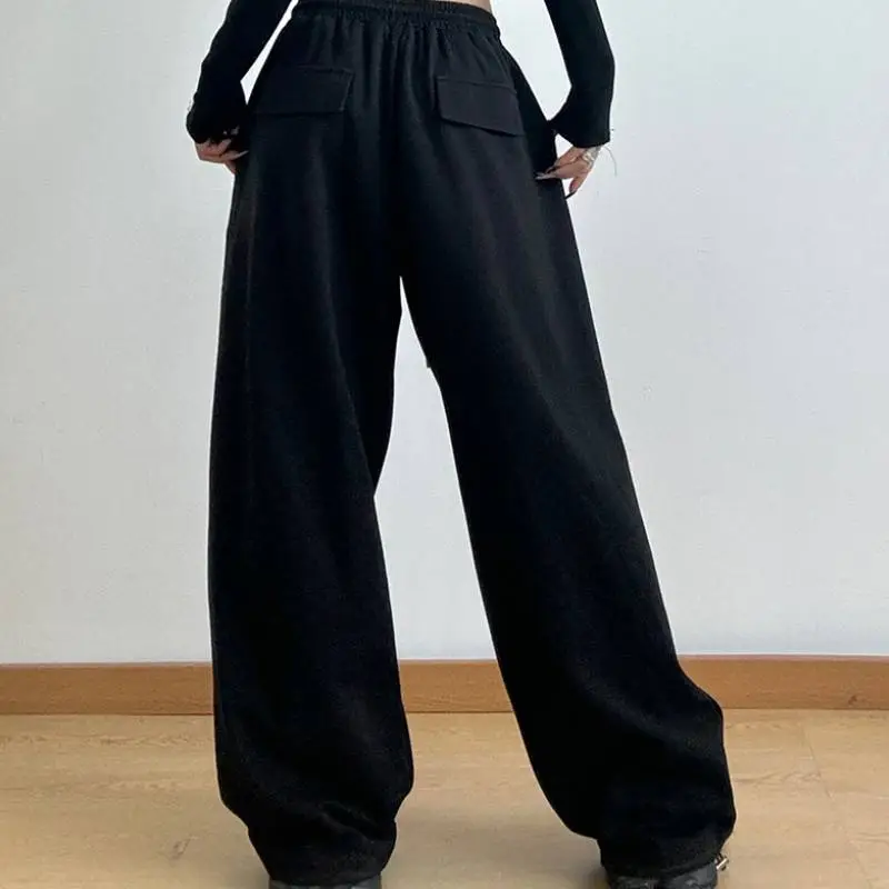 Casual Fashionable Knit Sweatpants-1