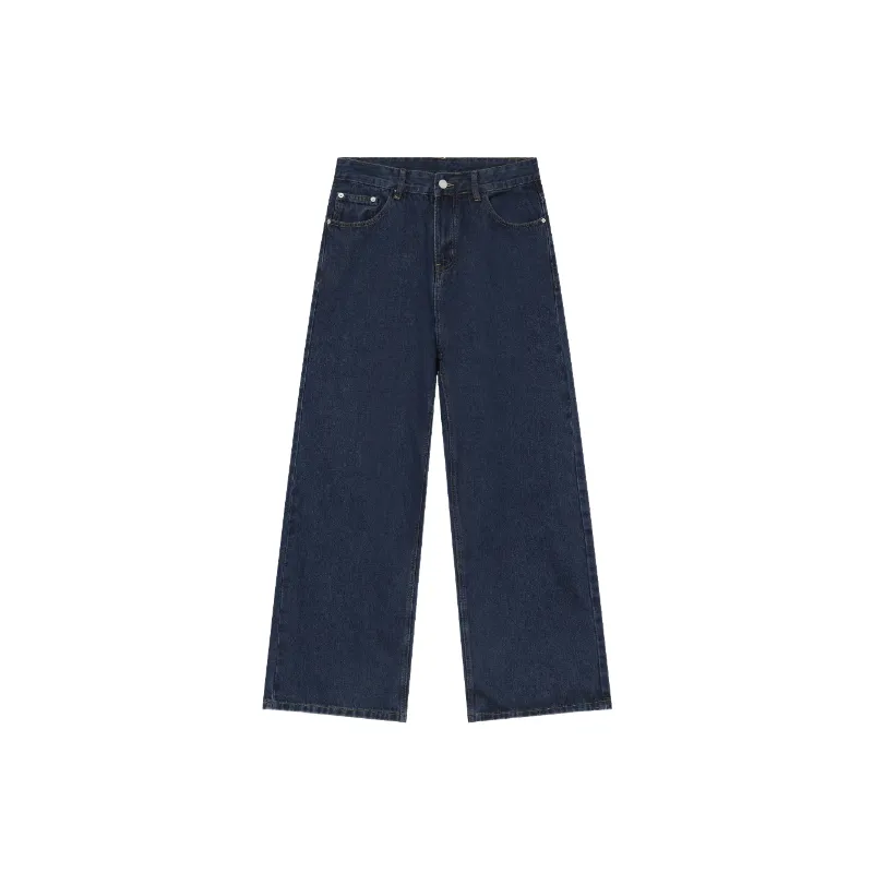 Basics Straight Leg Jeans-0