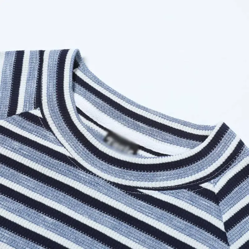 Funky Loose Cotton Blended Fabric T Shirt-4