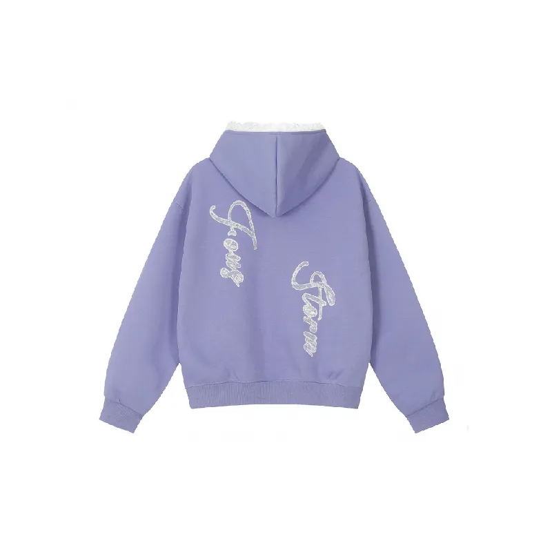 Casual Cute Loose Cotton Sweatshirt-3