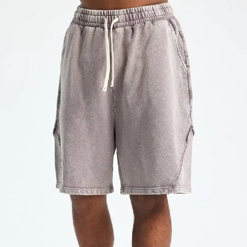 Street Retro Cotton Sports Shorts-7