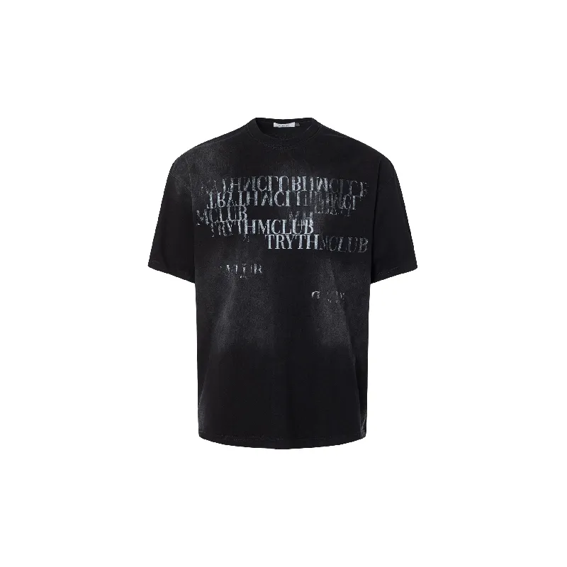 Street Letter 100% Cotton T Shirt-4