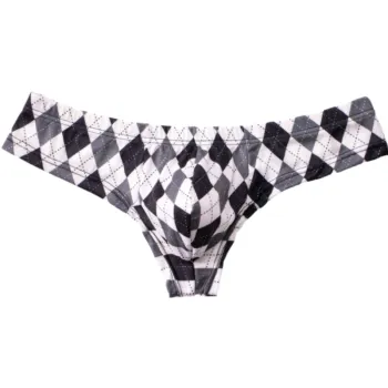 Fashionable Plaid Underpants