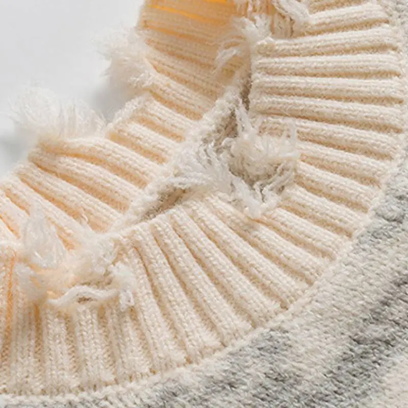 Trendy Simple Sweater-4