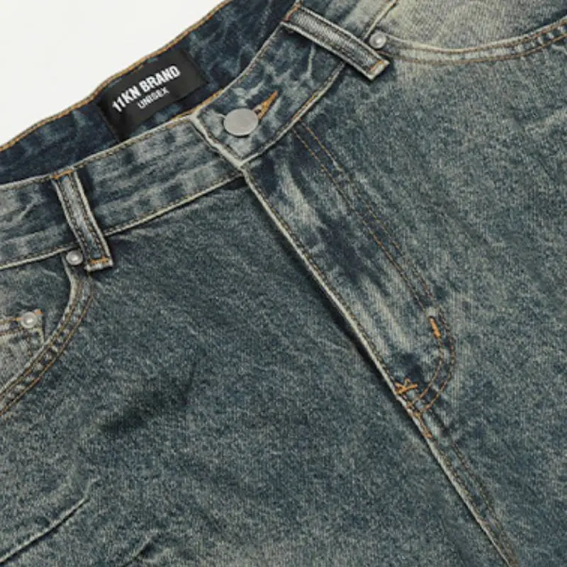 Retro Casual Jeans-4
