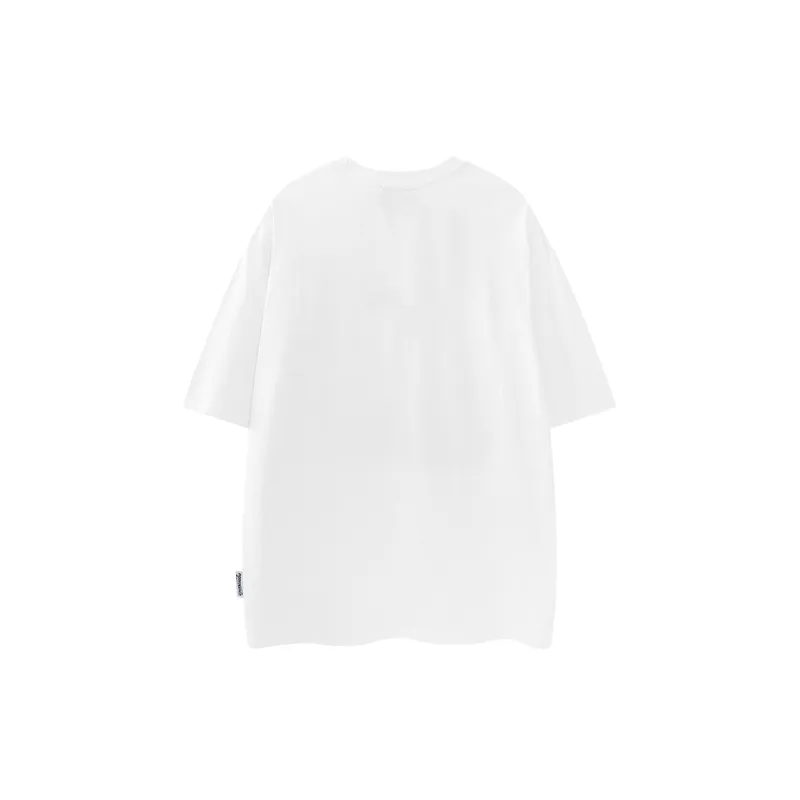 Basics Print 100% Cotton T Shirt-5