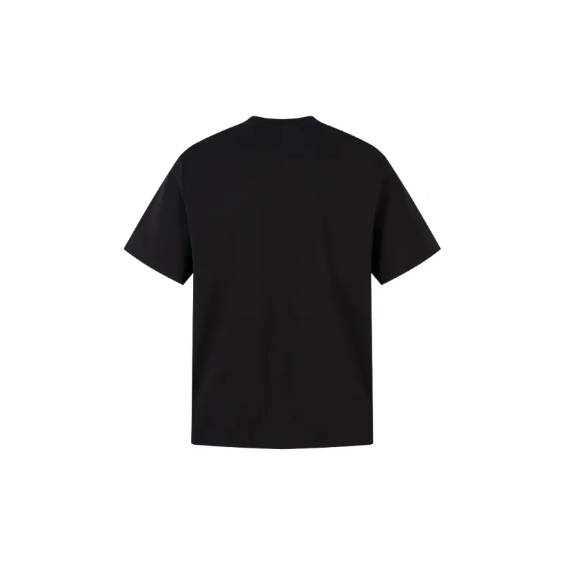 Street Loose Cotton Blended Fabric T Shirt-5