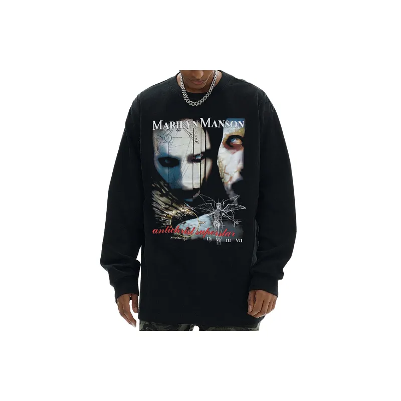 Retro Washed Long Sleeve Sweatshirt-2