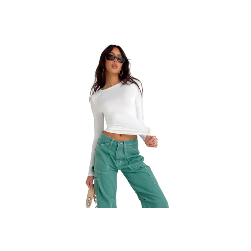 Fashionable Casual Polyester T Shirt Women-0